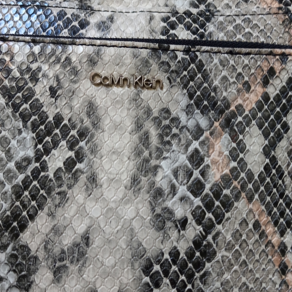Calvin Klein toggle flap purse